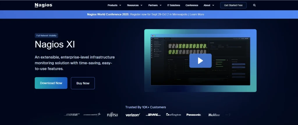 10 Best Network Monitoring Software-Nagios XI