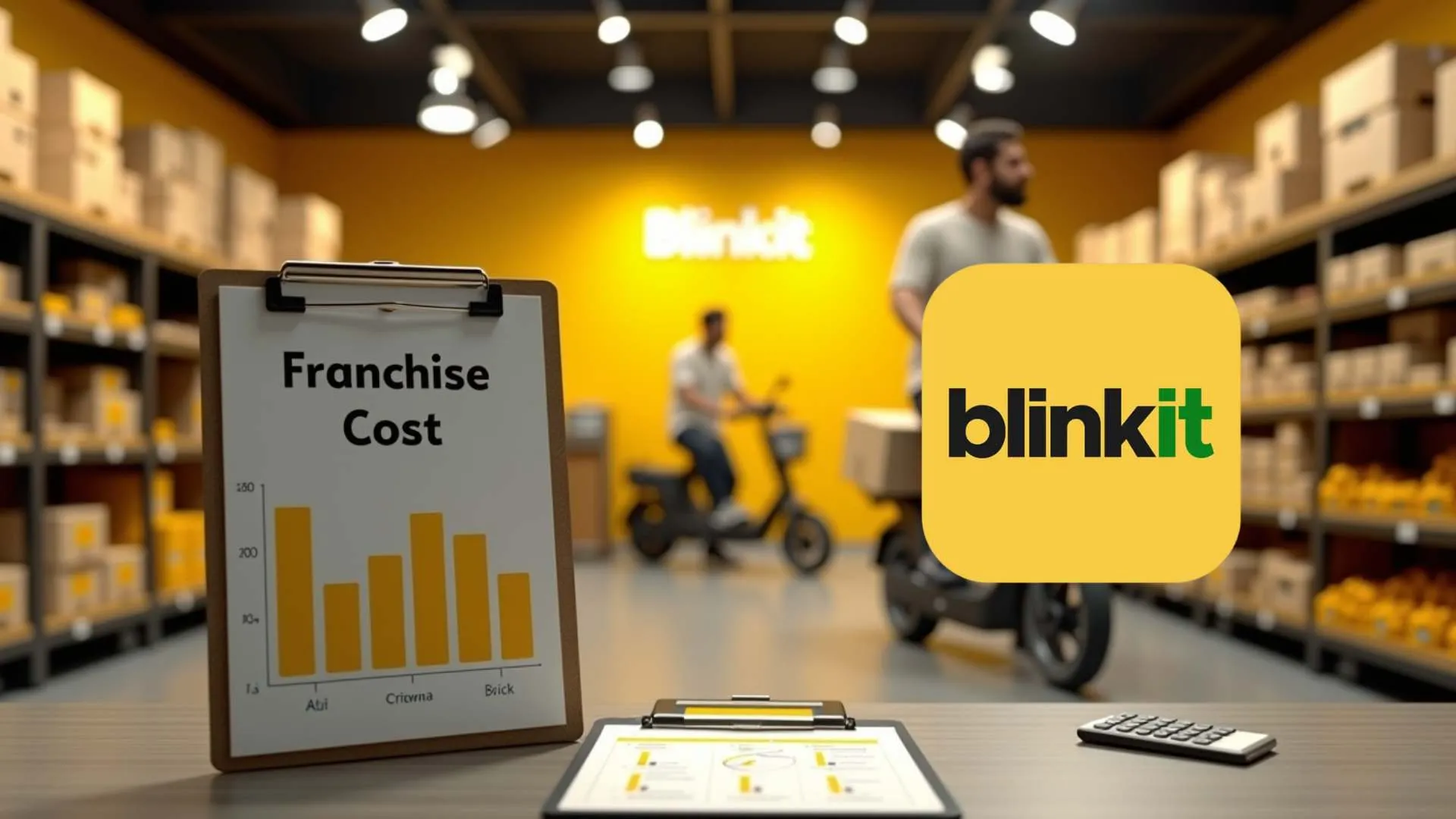 Blinkit Franchise Cost in India