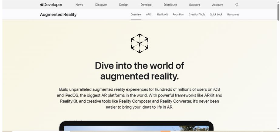free augmented reality software - apple