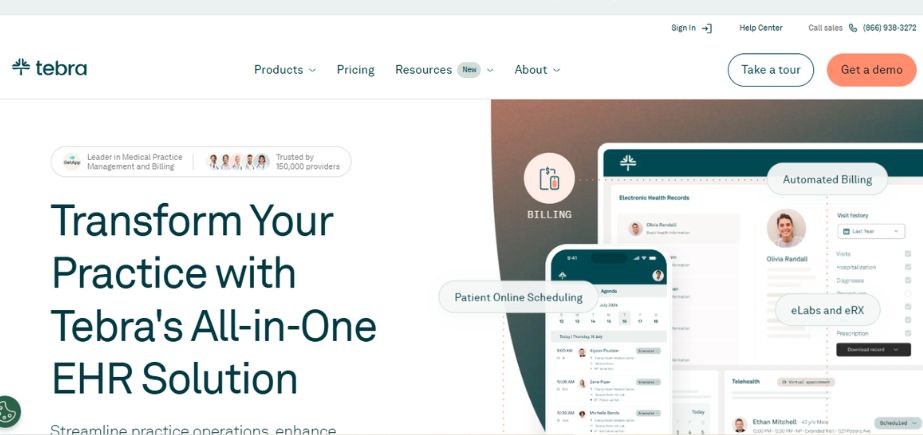 Healthcare Software Companies in USA - tebra
