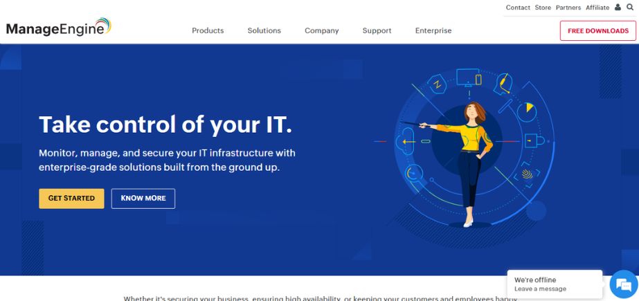 it service desk tools - manageengine