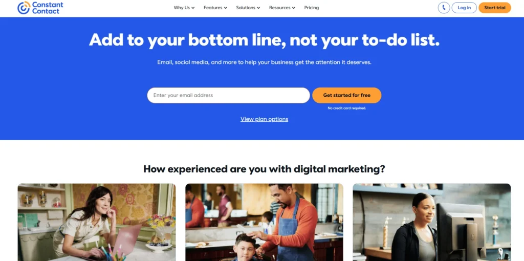 Constant contact-Email Marketing Platforms for Nonprofits