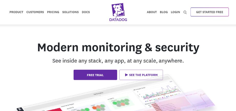 Infrastructure Monitoring Tools - Datadog