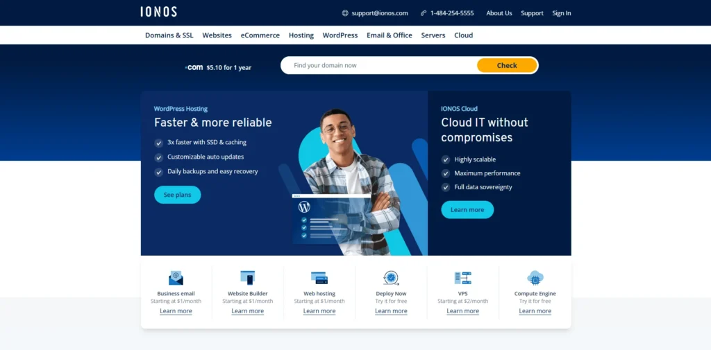 VPS Hosting Provider - IONOS VPS