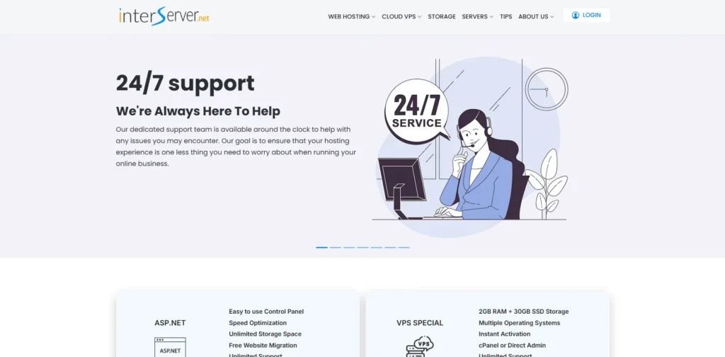 VPS Hosting Provider - InterServer VPS