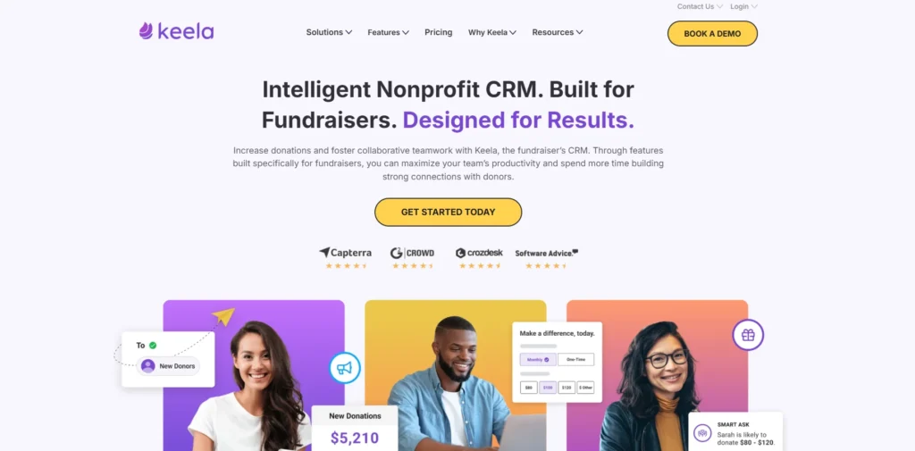 Keela-Email Marketing Platforms for Nonprofits