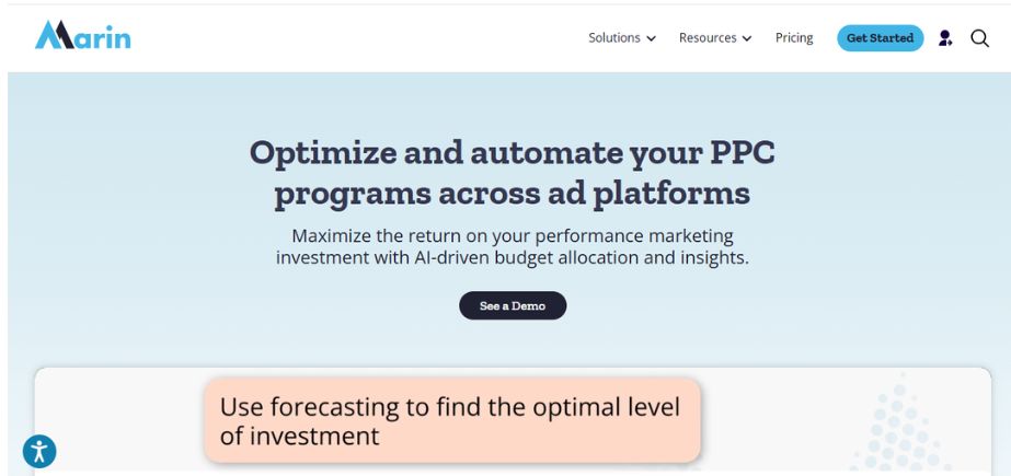 PPC Bid Management Software - Marin
