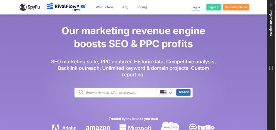 PPC Bid Management Software - spyfu