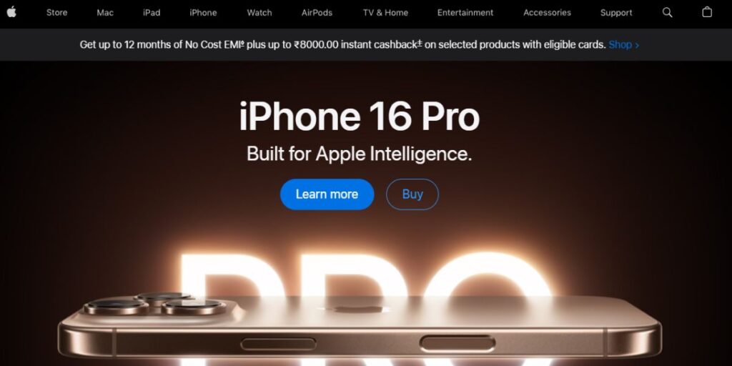 Product Based Companies in India - Apple
