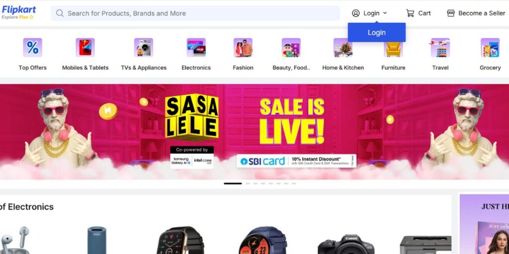 Product Based Companies in India - Flipkart