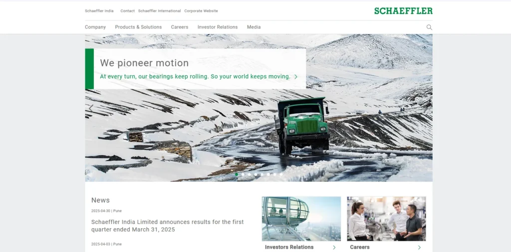 Schaeffler India Ltd. -Top MNC Companies in Vadodara