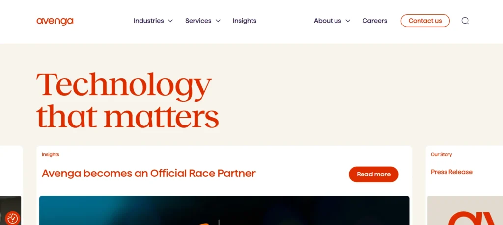 IT Outsourcing Company in USA - Avenga