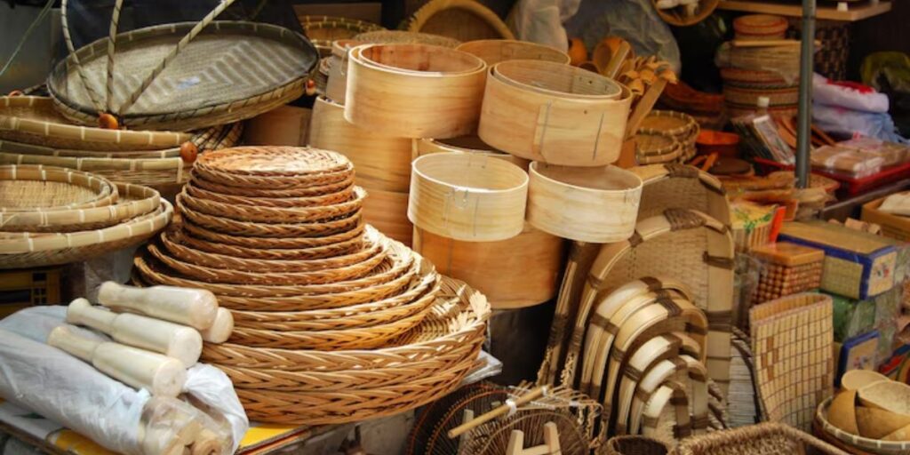Sell Assamese Crafts, Silk, Bamboo Items
