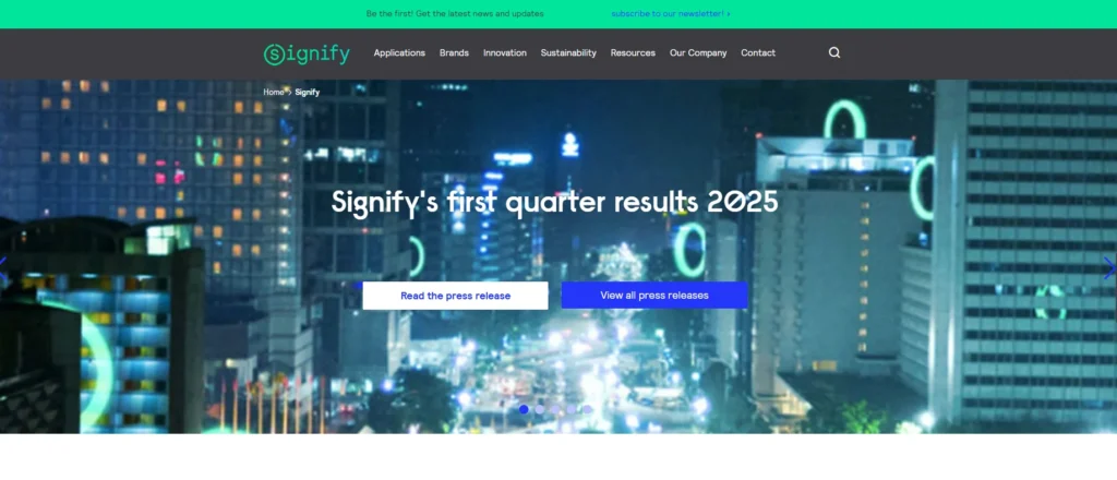 Signify (formerly Philips Lighting)-Top MNC Companies in Vadodara
