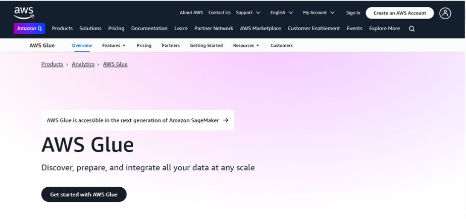 data pipeline tools - AWS