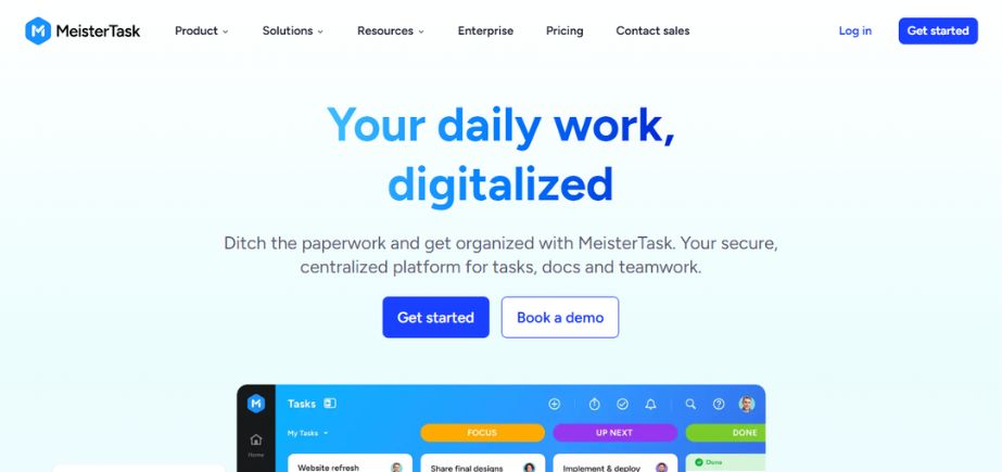 best scrum tools - meister