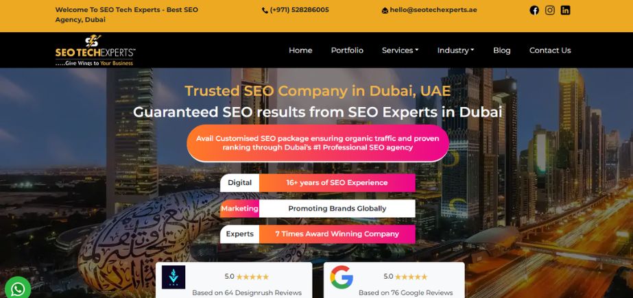 seo agencies in Dubai - seotechexperts