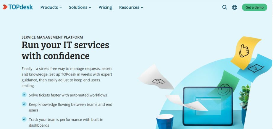 it service desk tools - topdesk