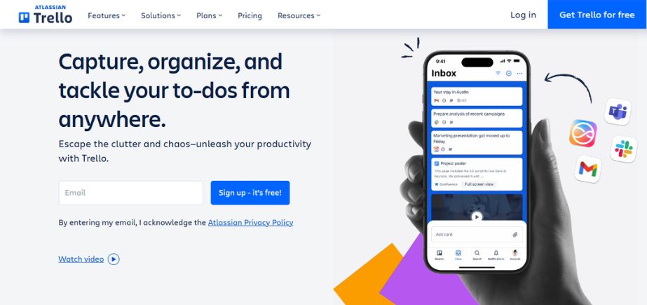 best scrum tools - trello