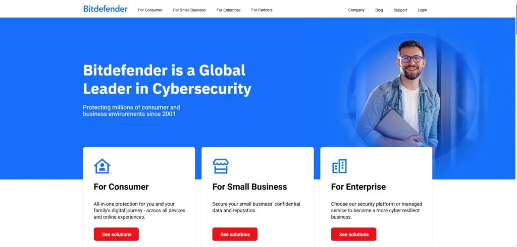 Best Antivirus Software-Bitdefender