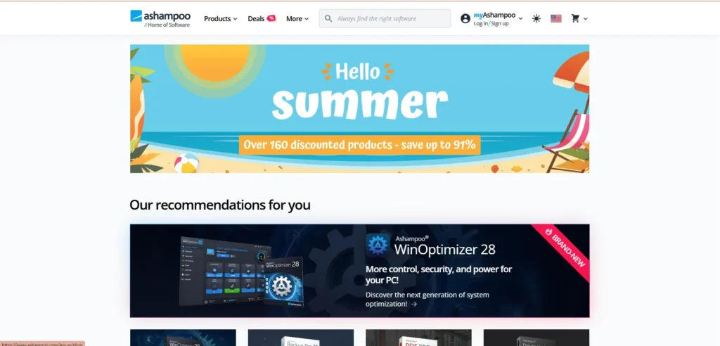 Best PC Cleaner - Ashampoo WinOptimizer