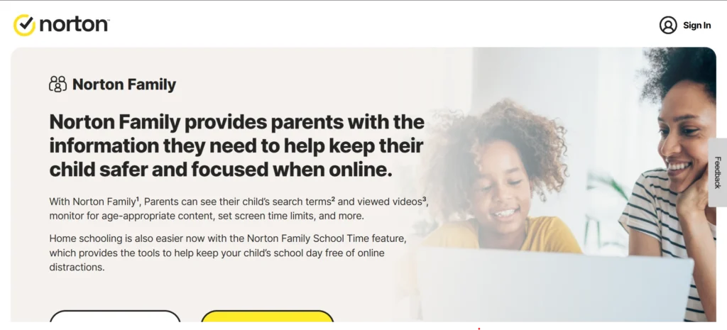 Parental Control Software–Norton Family
