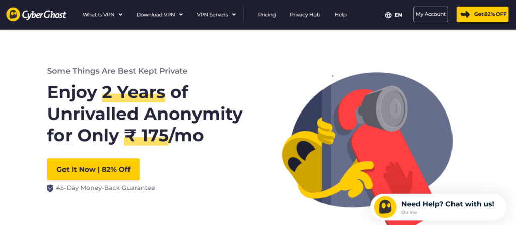 Best VPN for Amazon Fire TV - CyberGhost VPN