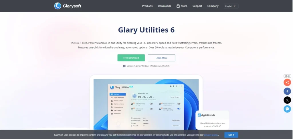 Best PC Cleaner - Glary Utilities Pro
