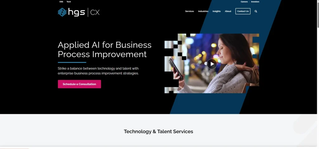 BPO Company in Noida - HGS (Hinduja Global Solutions)