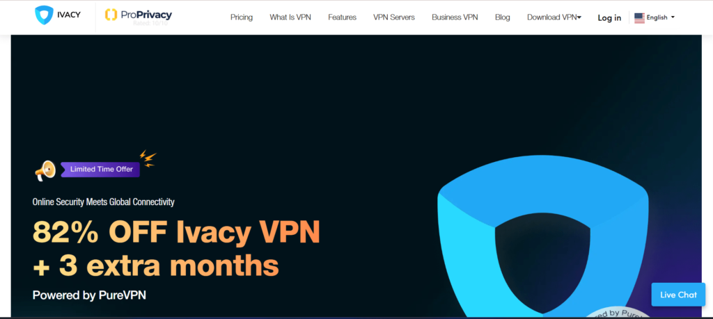 Best VPN for Amazon Fire TV - Ivacy VPN