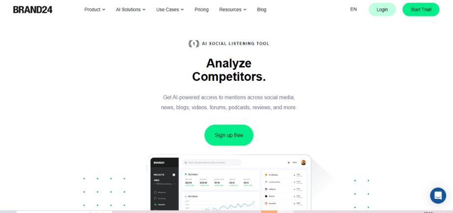 Best Brand Monitoring Tools - brand24