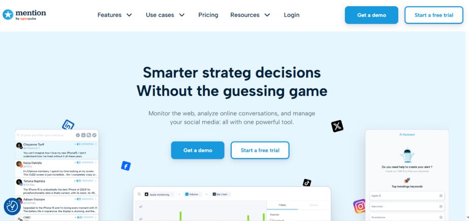 Best Brand Monitoring Tools - mention