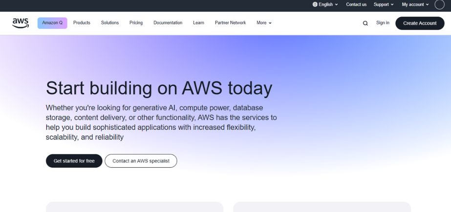Best Hosting for High-Traffic Websites - amazon aws