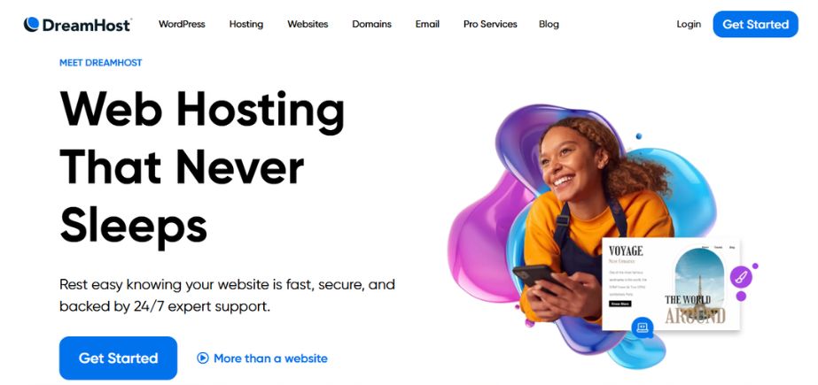 Best Hosting for High-Traffic Websites - dreamhost