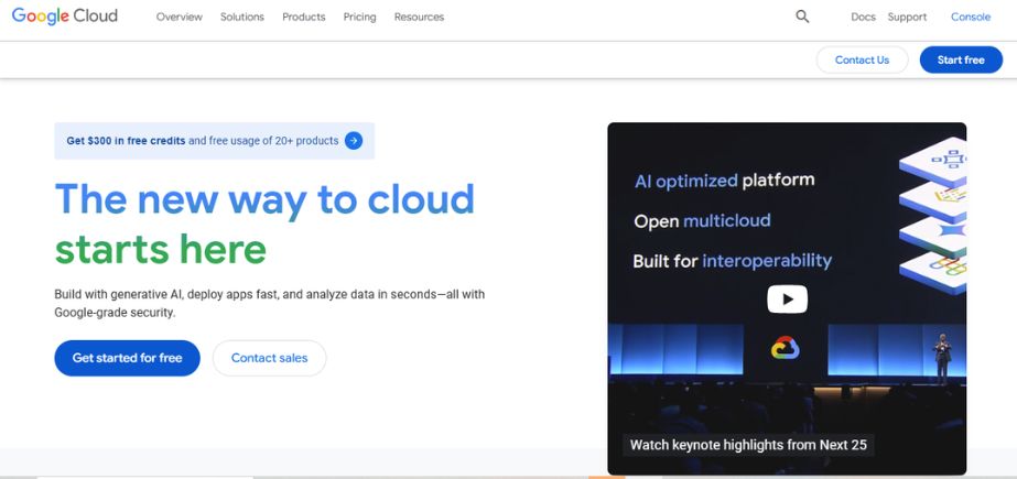 Best Hosting for High-Traffic Websites - google cloud