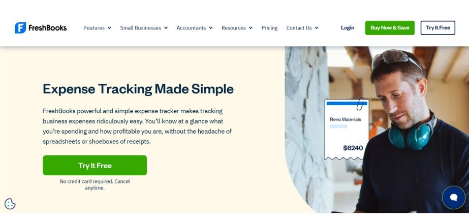 Expense Management Software - FreshBooks