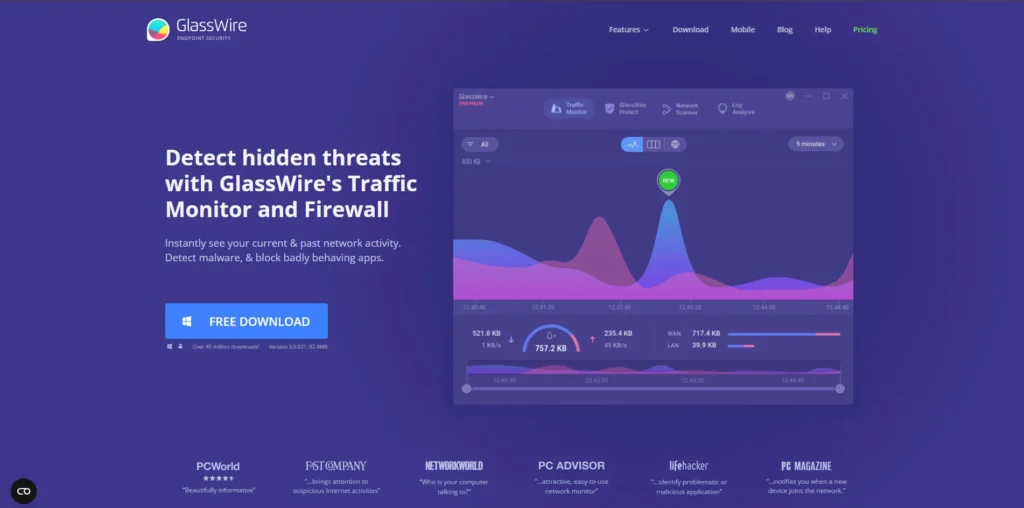 Firewall Software - GlassWire Firewall