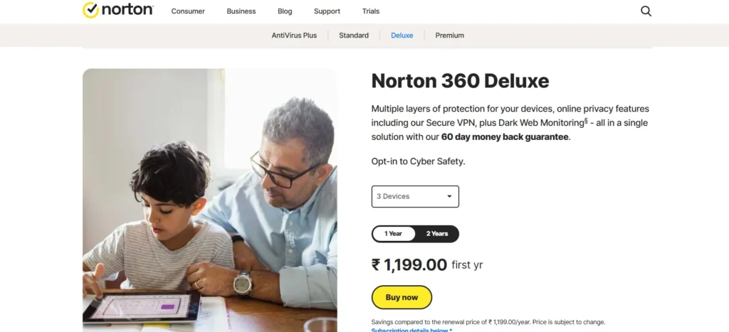 Malware Removal Tool - Norton 360 Deluxe