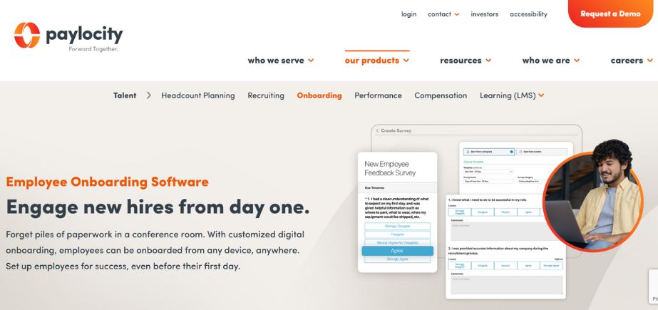 Employee Onboarding Software - Paylocity