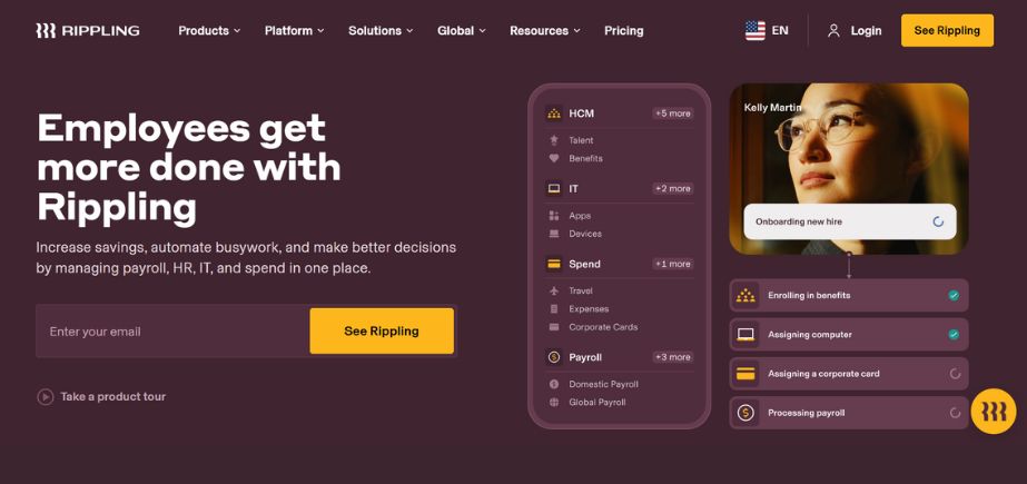 Employee Onboarding Software - Rippling