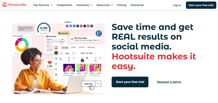 SaaS Marketing Tools - hootsuite