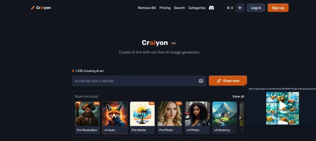 Crayion (formerly DALL·E Mini)-AI Image Generator Tools