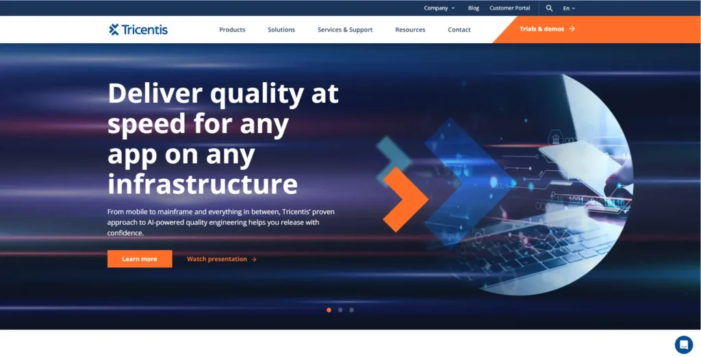 Tricentis-AI Automation Tools