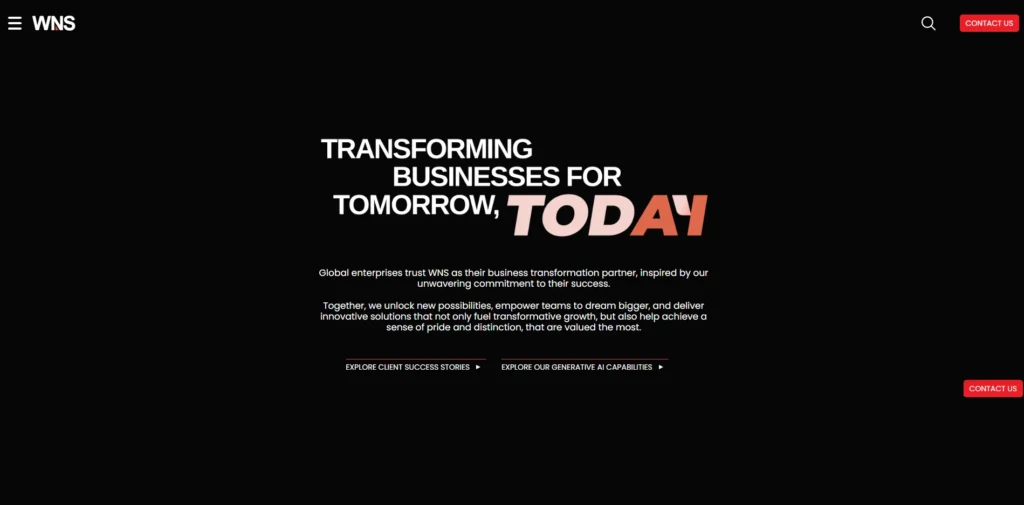 BPO Company in Bangalore - WNS Global Services