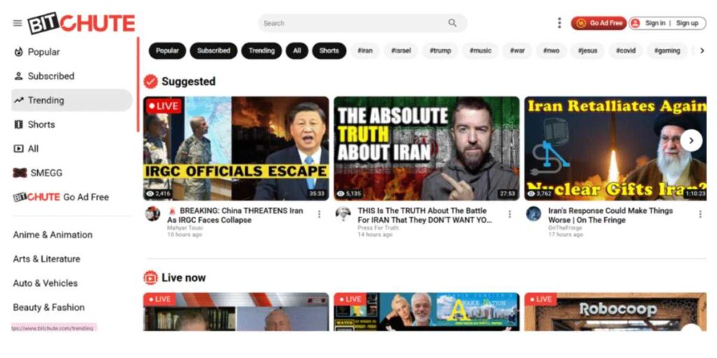YouTube Alternatives