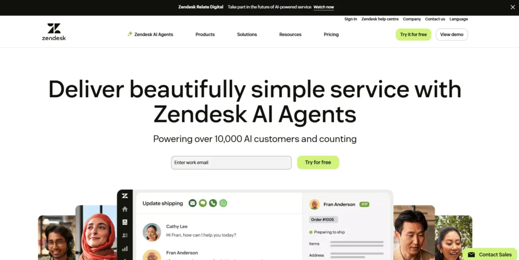 Zendesk AI-Helpdesk Chatbots and AI Assistants