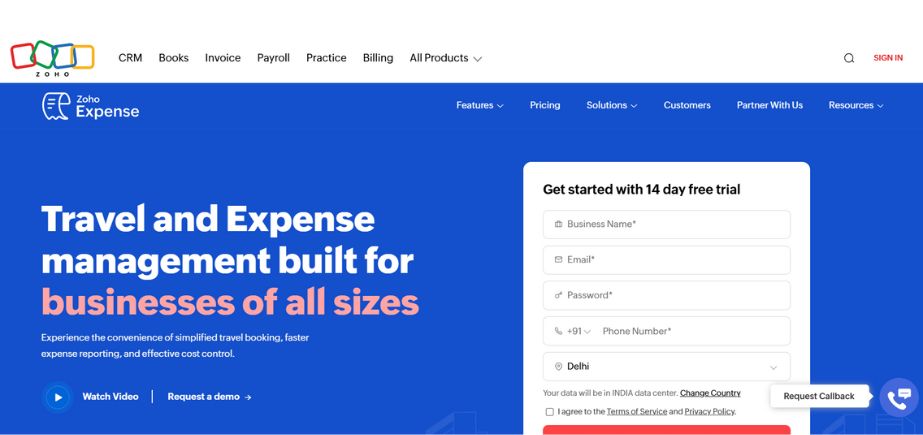 Expense Management Software - Zoho Expense