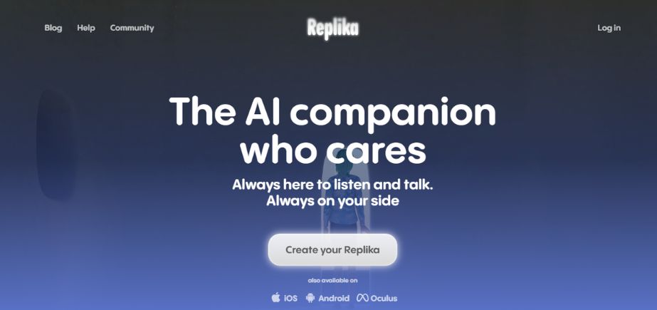 chatGPT Alternatives - replika