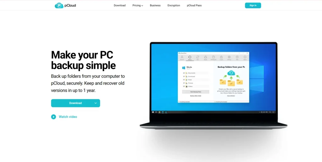 pCloud Backup-Cloud Backup Tools