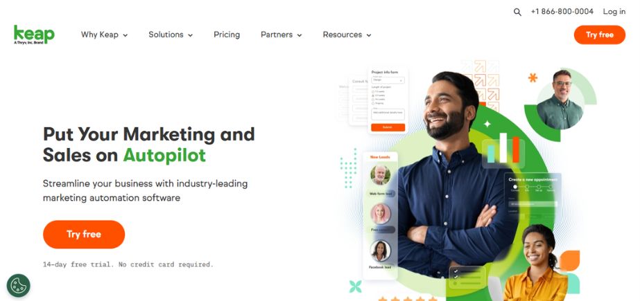 salesforce alternatives - Keap